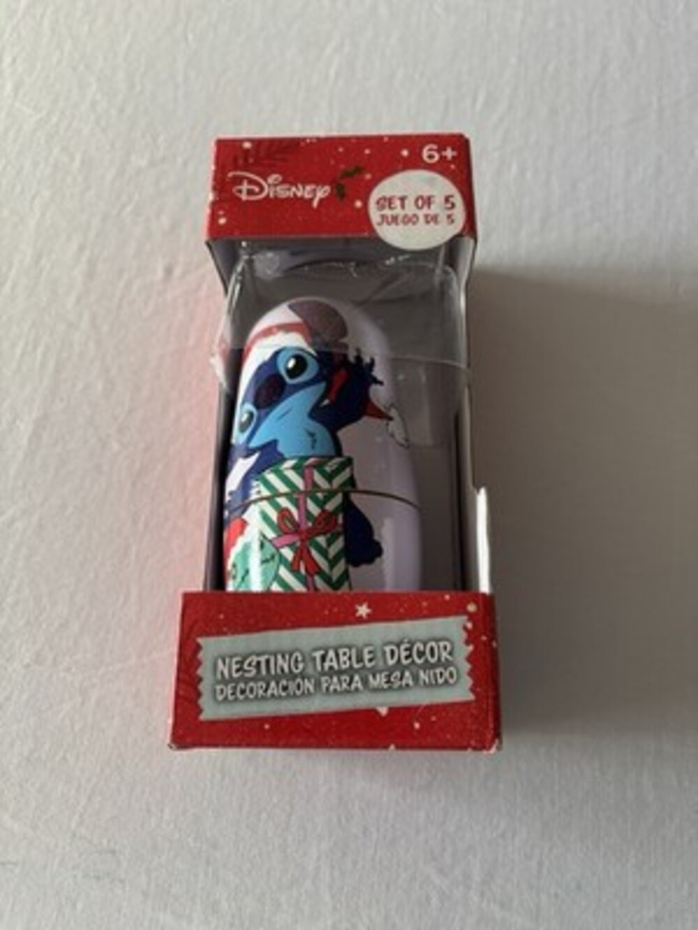 Disney Set Of Five Nesting Dolls Stitch
